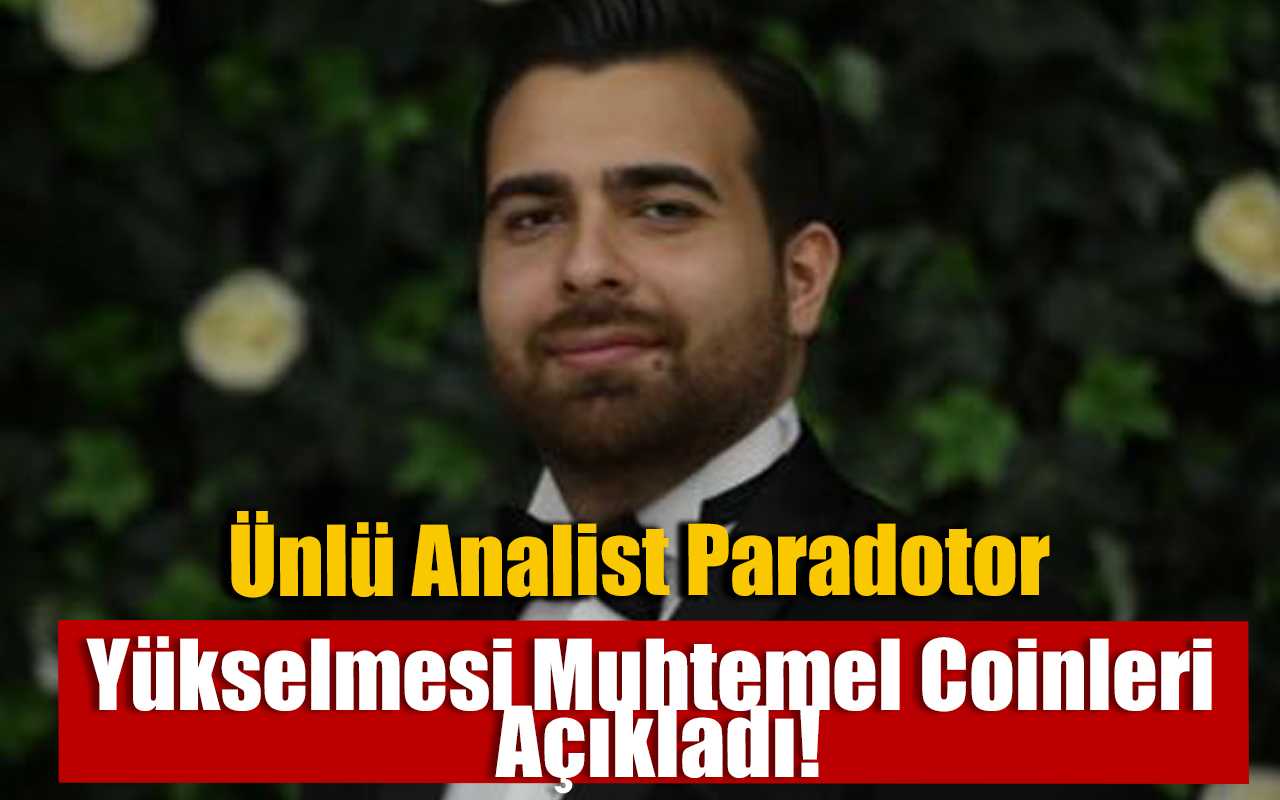 Ünlü Fenomen Paradotor Yükselmesi Muhtemel 15 Coin'i Açıkladı