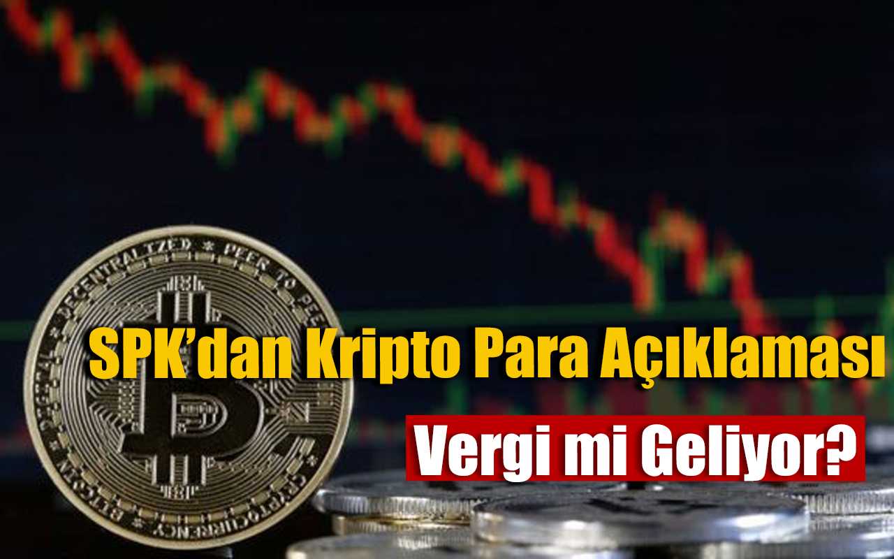 SPK'dan  Kripto Para Vergi Konusunda Önemli Açıklamalar