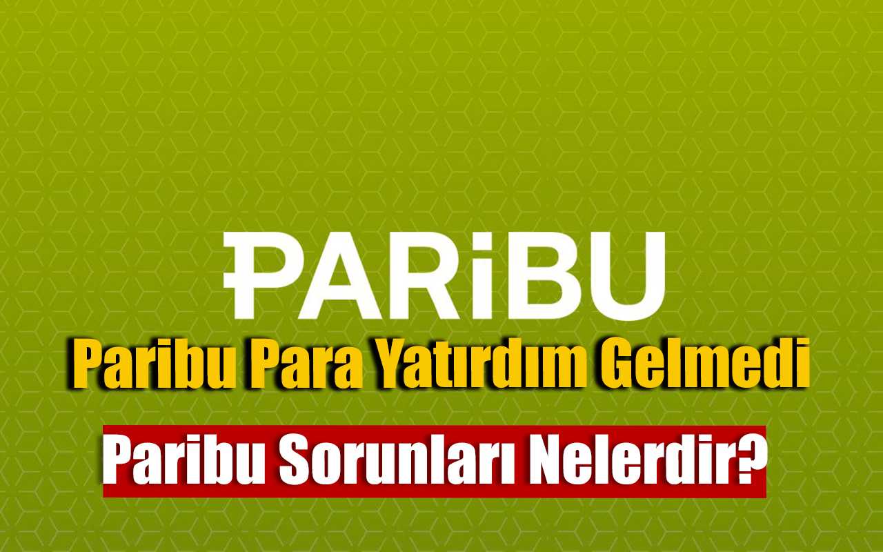 Paribu Para Yatırdım Gelmedi