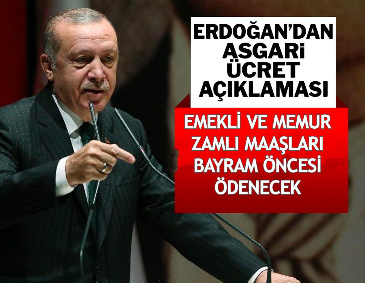 Kabine toplantısı kararları açıklandı! Asgari ücret, Emekli ve Memur zamlı maaşları bayram tatili