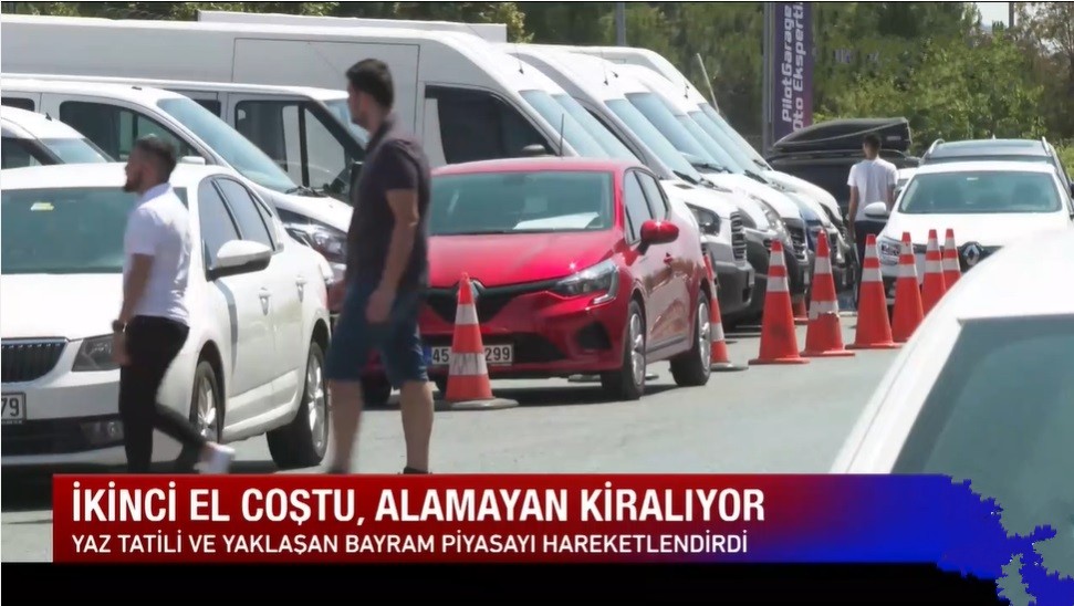İkinci el araç piyasası coştu! Alamayanlar kiralık araçlara yöneldi