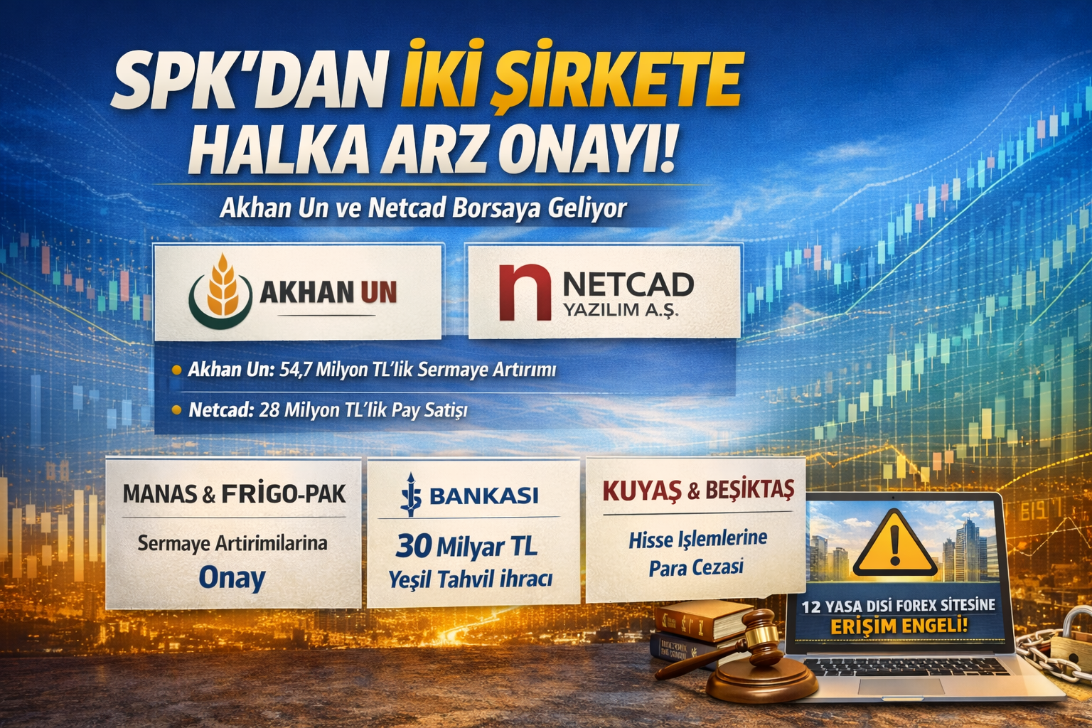 SPK’dan 2 Şirkete Halka Arz Onayı
