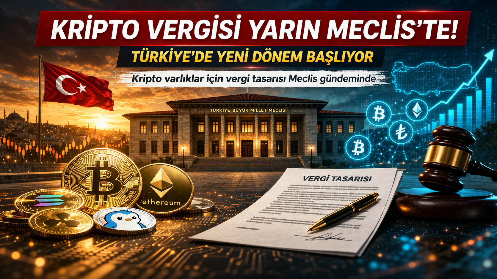 Türkiye’de Kriptoya Yeni Dönem: Çok Katmanlı Vergi Sistemi Geliyor