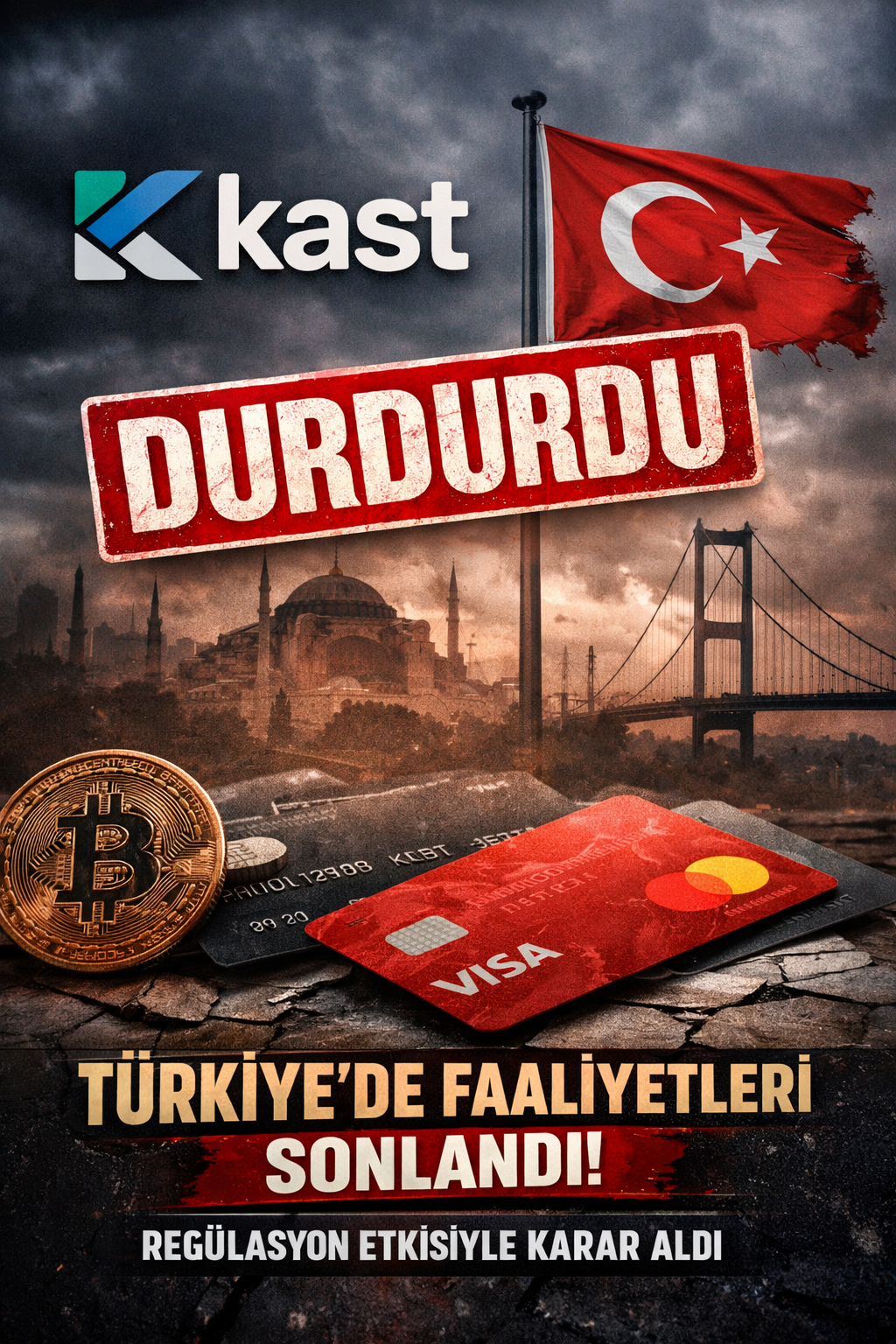 Türkiye’de Kripto Darbesi: Kast Faaliyetlerini Durdurdu