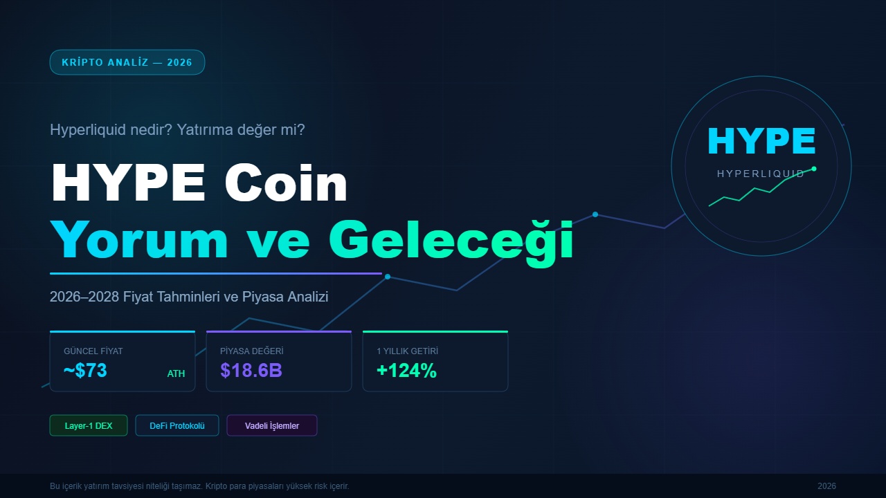 HYPE Coin Yorum 2026 — Hyperliquid Fiyat Tahmini ve Geleceği